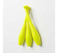 Play Juggling Set di 3 Clave Giocoleria Prima Monoscocca - Bilanciamento Perfetto per Principianti ed Esperti - Giallo