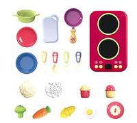 Play Kitchen Food - Giocattolo educativo con suoni e per cucina per bambini | Gioco d'imitazione Ragazzi Ragazze Regalo di compleanno