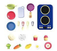 Play Kitchen Food,Set alimentare per gioco d'imitazione con suoni e luci | Gioco d'imitazione Ragazzi Ragazze Regalo di compleanno