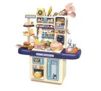 Play Kitchen Set, Cookware Accessories Toys, Pretend Stove & Utensils, Realistic Interactive Design, Durable & Safe Materials, 1 set multicolore, ideale per il Ringraziamento e