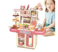 Play Kitchen Set, Cookware Accessories Toys, Pretend Stove & Utensils, Realistic Interactive Design, Durable & Safe Materials, 1 set multicolore, ideale per il Ringraziamento e