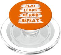 Play Learn Be Kind Repeat Kindness Day 2026 Unity Day Orange PopSockets PopGrip per MagSafe