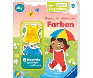 Play+ Mein Spiel mit-Magnetbuch Komm, wir lernen die Farben - ab 18 Monate