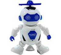 Play More Disco Robot Giocattolo Luci e Suoni Balla Suona e Si Illumina Robot Ballerino Robot che Cammina con Luci Suoni e Musica Robottino Giocattolo con Movimento Twist Dancing