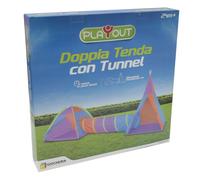 PLAY-OUT - Doppia Tenda con Tunnel