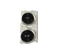 Play Pause Cue Black Knob Compatible With Pioneer Multi Player