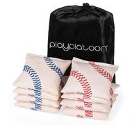 Play Platoon Sacchetti per Cornhole Resistenti alle Intemperie - Set da 8 Sacchetti Regolamentari