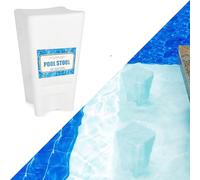 Play Platoon Sedie da biliardo, sgabelli da bar da 66 cm per sott'acqua, materiale PE resistente pre-ponderato e sommergibile, ideale per bar o sedili a bordo piscina per bordo