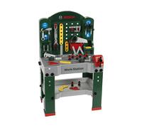 PLAY SET BOSCH Work Station 8580 - Verde, 44 pezzi, Plastica