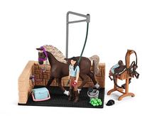 PLAY SET SCHLEICH HORSE CLUB 42438 - Multicolore, 19 pezzi, plastica, Età 5-12