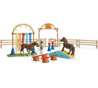 PLAY SET SCHLEICH Pony Agility Training - Multicolore, 48 pezzi, Plastica, Età 3-8