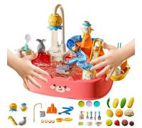 Play Sink | Electric Dishwasher Game | Kids Sink - Easy To Use