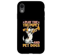 Play The Trumpet And Pet Dogs Banda da marcia in ottone Custodia per iPhone XR