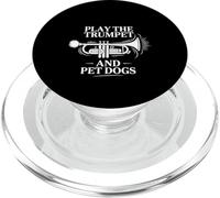 Play The Trumpet And Pet Dogs Banda da marcia in ottone - PopSockets PopGrip per MagSafe