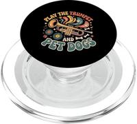 Play The Trumpet And Pet Dogs Banda da marcia in ottone - PopSockets PopGrip per MagSafe