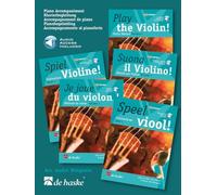 Play the Violin! Piano Accompaniment vol. 1. Include Audio-online
