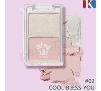 PLAY101 By Etude Dual Eye Piece 1,2 g #02 Cool Bless You Eye Shadow K-Beauty