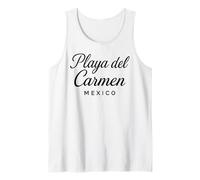 Playa del Carmen Messico Viaggio di Vacanza in Un Resort Messicano retrò Canotta