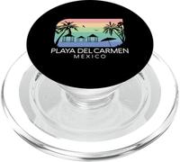 Playa Del Carmen Messico Viaggio di vacanza in un resort messicano retrò PopSockets PopGrip per MagSafe