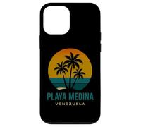 Playa Medina Venezuela Venezuelano Retro Tramonto Design Custodia per iPhone 12 mini