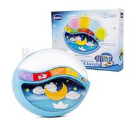 PlayBabyToys Magic Sleep Through The Night Succhietto per culla con clip in lampada notturna con più melodie per mettere il bambino a dormire, in blu