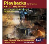 Playbacks für Drummer Vol.2 - Anfänger CD zum üben für Schlagzeug Drumset Drums
