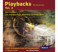 Playbacks für Drummer Vol. 3 - Jazz-Drummer Playalong CD