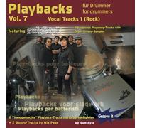 Playbacks für Drummer Vol.7 - Vocal Tracks 1 - featuring Substyle - Playalong CD für Drummer Drums
