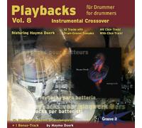 Playbacks für Drummer Vol. 8 - Instrumental Crossover (Drums Jamtracks)
