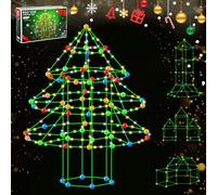 Playberry DIY Grotta Giocattolo da costruzione per bambini, Giocattoli da costruzione STEM Albero di Natale e Castelli fai da te, Giocattolo creativo per bambini e bambine di 5, 6, 7 e 8 anni