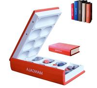 Playbook 'd Scacchi, Libro di giochi da tavolo, Libro di scacchi stampato 3D, Set di scacchi magnetico, Quattro di fila, Battaglia marina, Backgammon, Mancala, Boia, Gioco da tavolo portatile Design