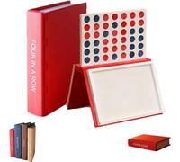 Playbook'd - Gioco dell'impiccato, Scacchi magnetici, Set di backgammon, Gioco a quattro, Battaglia navale, Scacchiera 3D, Giochi da tavolo Playbook'd (Four in a Row)