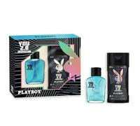 PlayBoy Confezione Regalo Uomo You 2.0 Loading Profumo Eau De Toilette Spray 60 ml e Gel Doccia Shampoo 250 ml