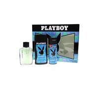 Playboy Generation Profumo Uomo Edt 100Ml Shower Gel 250Ml Deo Spray 150M