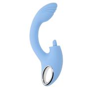 Playboy Playboy - Sapphire Dual Vibrator - Sky Blue