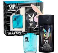 Playboy you 2.0 loading...m edt60ml + shower gel 2in1 250ml
