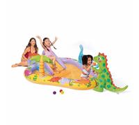 Intex 56139NP - Piscina Gonfiabile Play Center Dino Park, 201x157x69 cm, 2+ Anni