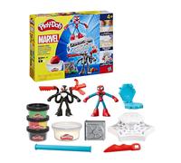 PlayDoh F9827 Marvel Set da Gioco per Battaglie Lancia e Taglia di SpiderMan