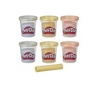 PLAYDOH VASETTI COLORI METALLICI PASTA DA MODELLARE - GIOCHI EDUCATIVI