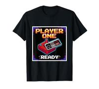 Player One Ready - Retro Gaming Vibes Maglietta