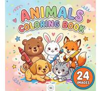 Playful Animal Alphabet: A to Z Coloring Book: Creative Activity Book for Preschoolers and Kids Ages 4-8.