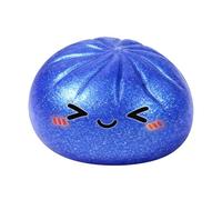 Playful Dumpling Squish - Calming Squeeze Toy, 3.74x2.36 Inches Bun Squeeze with Soft Feel, Thermoplastic Rubber Squishy Toy, Stress Reliever Toys, Cute Dumpling for Children Friends Family at Home