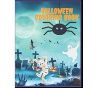 Playful Halloween Coloring Book for 4-8 Years