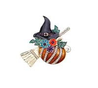 Playful Halloween Spille Con Witch Pumpkin SpotSticks Design Premium Letre Gioielli Per Stili Festosi Stylish Witch Pick Per Donne