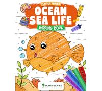 Playful Pencils Ocean Sea Life Coloring Book