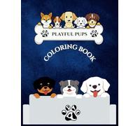 Playful Pups Coloring Book