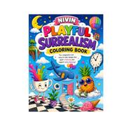 PLAYFUL SURREALISM COLORING BOOK