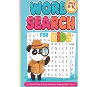 Playful Word Search for Kids: Word Search Puzzles to Boost Vocabulary, Reading Skills & Focus | Ages 8-10 | 6x9 Inches | 110 Pages | 50+ Word Puzzles
