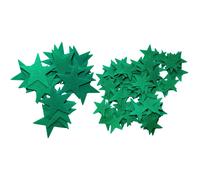 Playfully Ever After 15 and 3 inch Combo Size Felt Star Stickers 46pc Green
