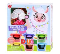 Playgo Clay Farm Animals Play Set - 6 vasi in argilla colorata